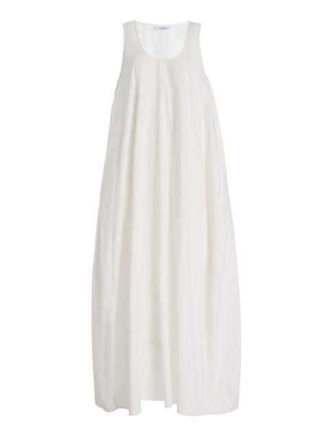 BONDI BORN® Kyoto Cocoon Cotton Maxi Dress white