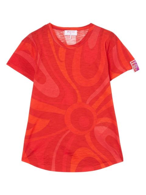 PUCCI abstract-print T-shirt