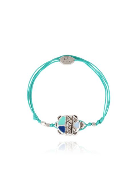 Vilebrequin Kids String Enameled Turtle Bracelet - Vilebrequin x Gas Bijoux