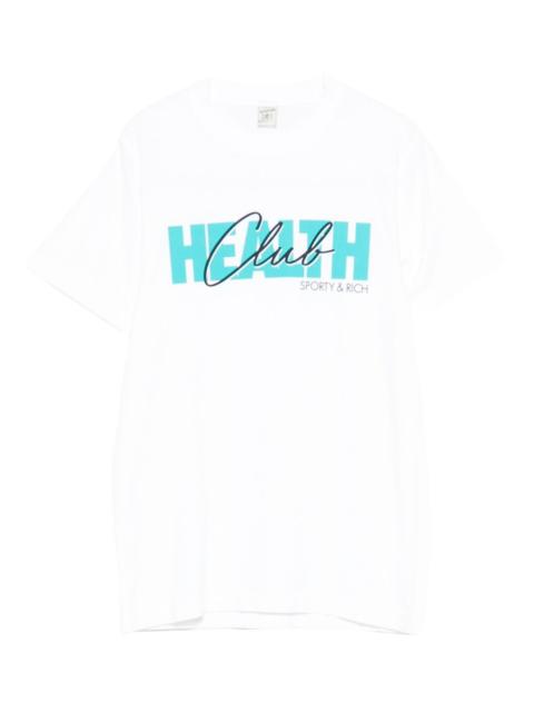 Sporty & Rich logo-print T-Shirt