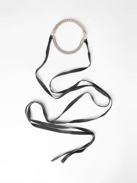 Ann Demeulemeester Jord Bracelet With Ribbon