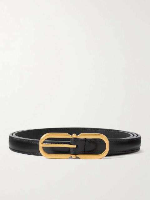 SAINT LAURENT 2.5cm Leather Belt