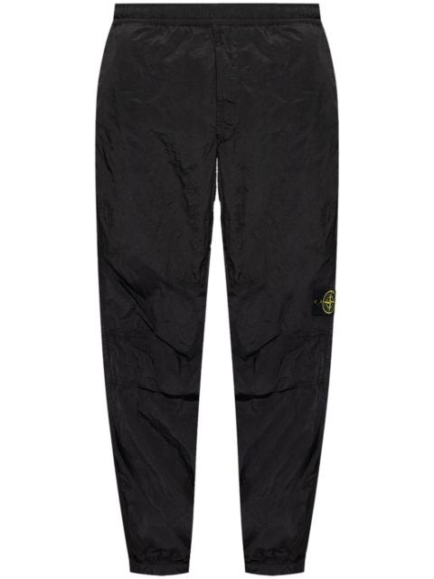 Stone Island logo-patch elasticated-waist track pants