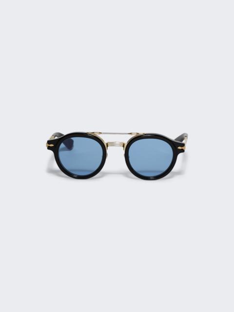 JACQUES MARIE MAGE Delage Sunglasses Black And Azul