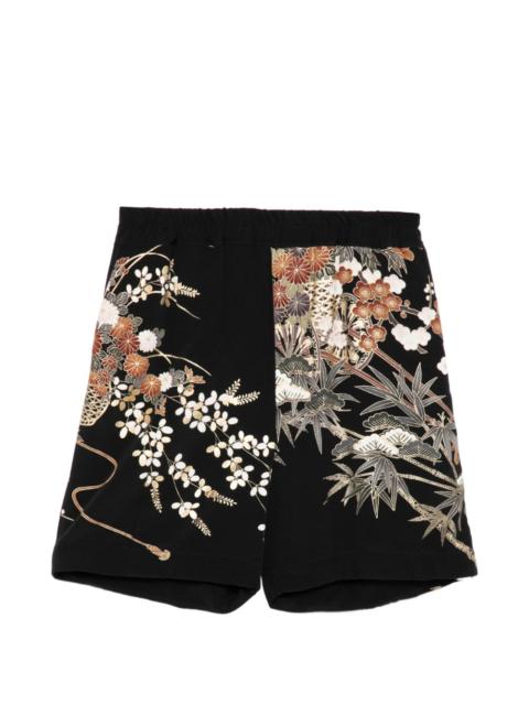 By Walid Tomosode Kimono Blaze short