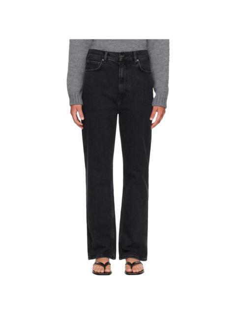 ANINE BING Black Jane Jeans