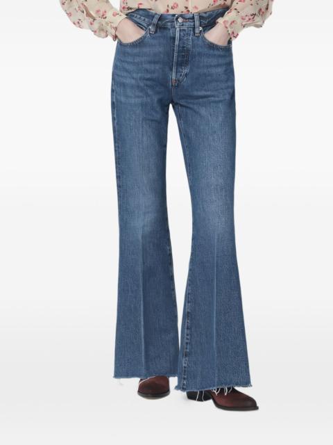 FRAME frayed antidote jeans