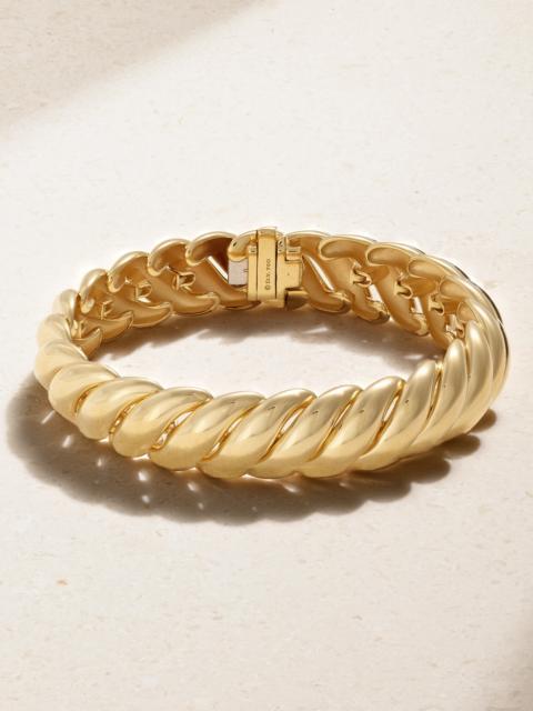 DAVID YURMAN Sculpted Cable 18-karat Gold Bracelet