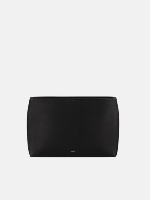 Vince Nappa Leather Zip Pouch