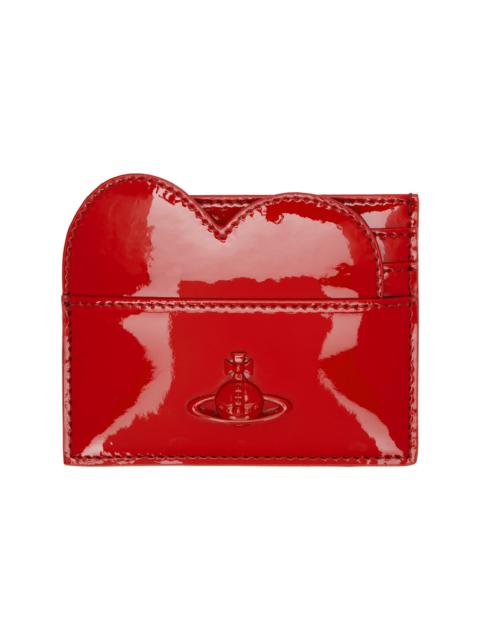 Vivienne Westwood Red Heart Card Holder