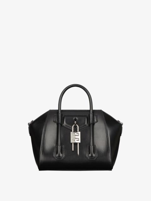 Givenchy MINI ANTIGONA LOCK BAG IN BOX LEATHER