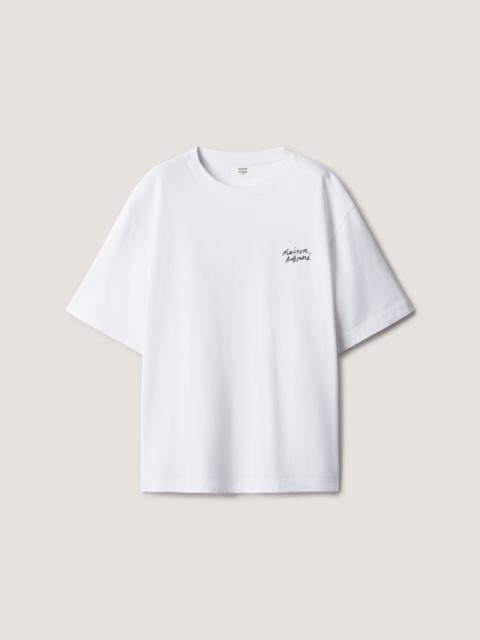 Maison Kitsuné MAISON KITSUNE HANDWRITING OVERSIZE TEE-SHIRT