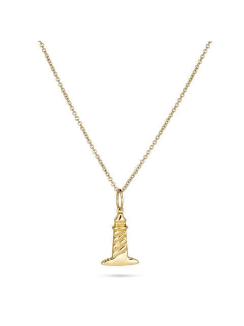 STONE AND STRAND Back To Shore Lighthouse Necklace