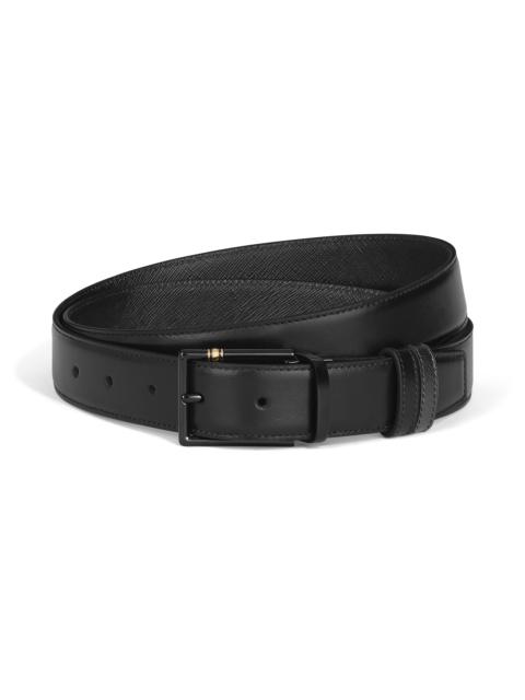 Montblanc 30 MM REVERSIBLE BELT IN LEATHER WITH RECTANGULAR MEISTERSTÜCK BUCKLE