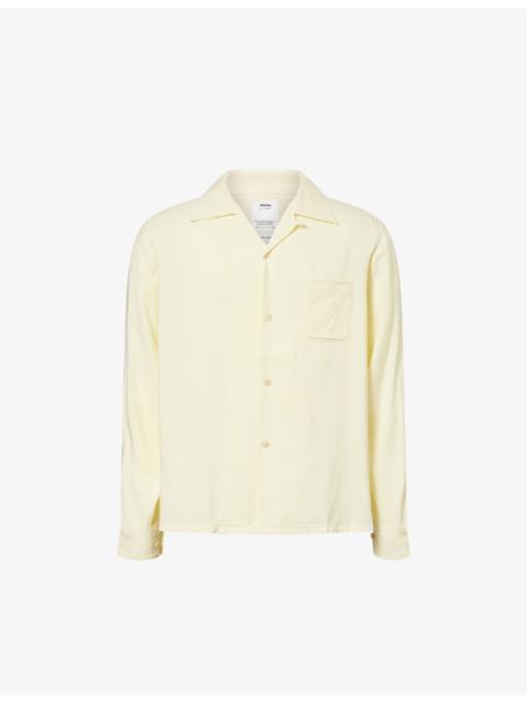 visvim Keesey Stitched-Collar Rayon Shirt