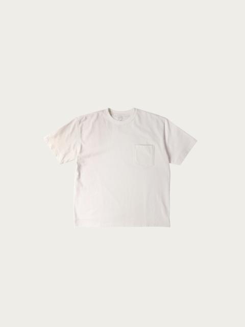 orSlow Sturdy Cotton T-Shirt With Pocket - White
