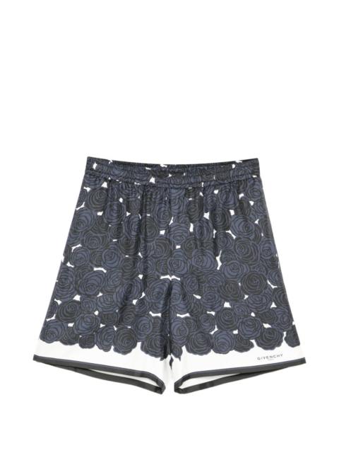Givenchy floral-print bermuda shorts