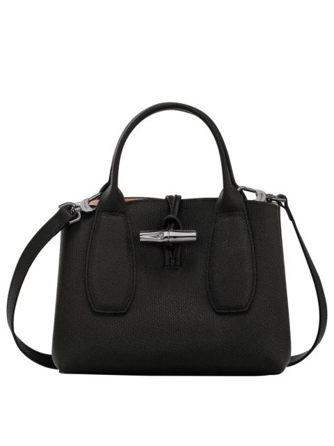 Roseau S Handbag Black - Leather