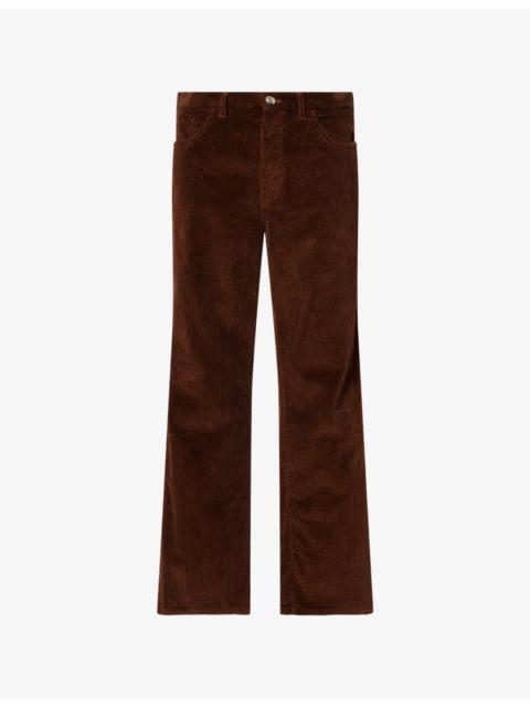 Marni Wide-Leg Corduroy Cotton Trousers