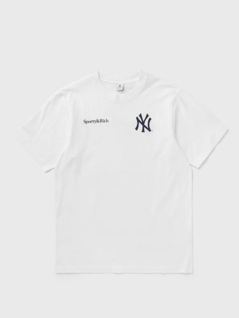 Sporty & Rich Yankees Curve T-Shirt