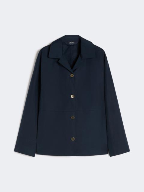 'S Max Mara Poplin shirt - MIDNIGHTBLUE