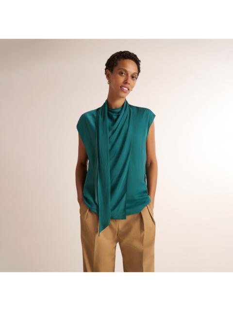 M.M.LaFleur Ismelka Scarf Top - Eco Drape