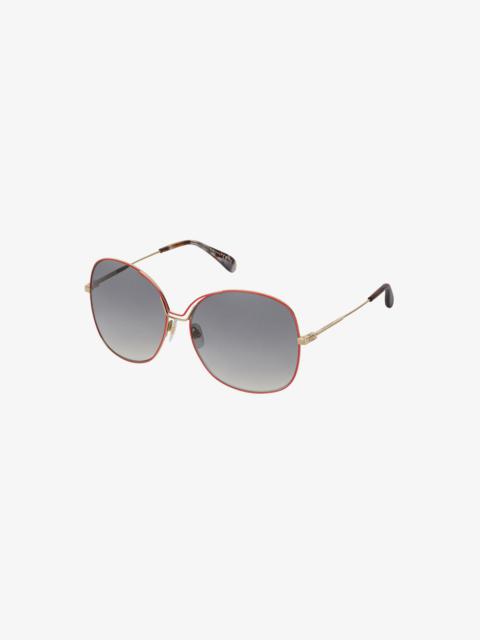 Givenchy Two tone GV Bow sunglasses in metal