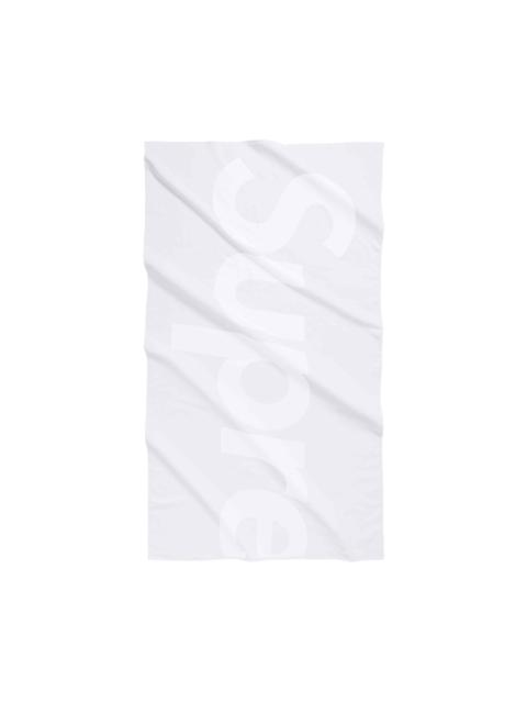 Supreme Tonal Logo Towel 'White'