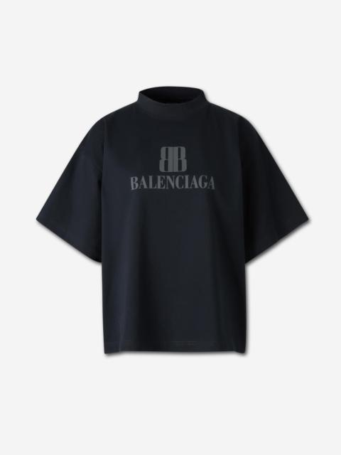 BALENCIAGA COTTON LOGO T-SHIRT