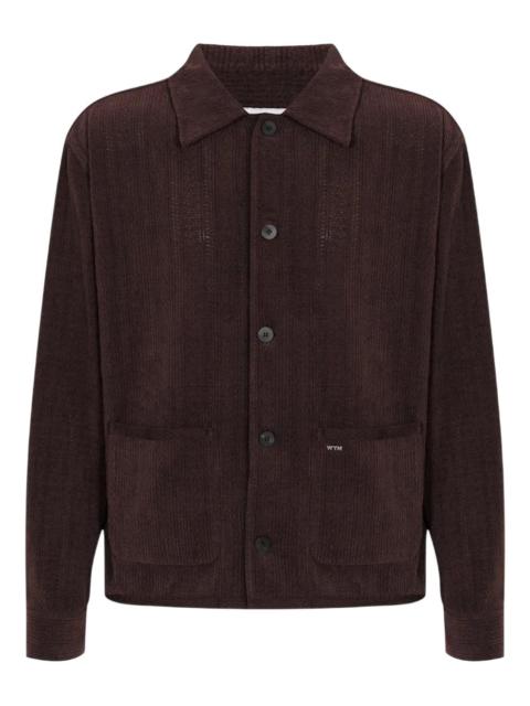 Wooyoungmi patch-pocket overshirt
