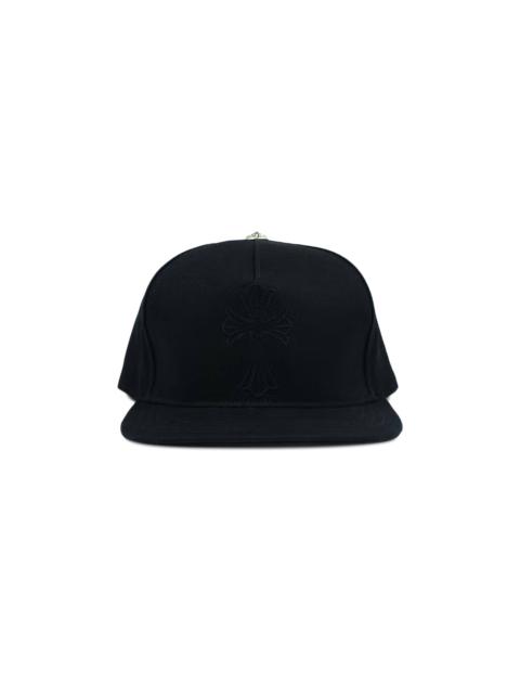 Chrome Hearts Cross Waxed Denim Snapback 'Black'