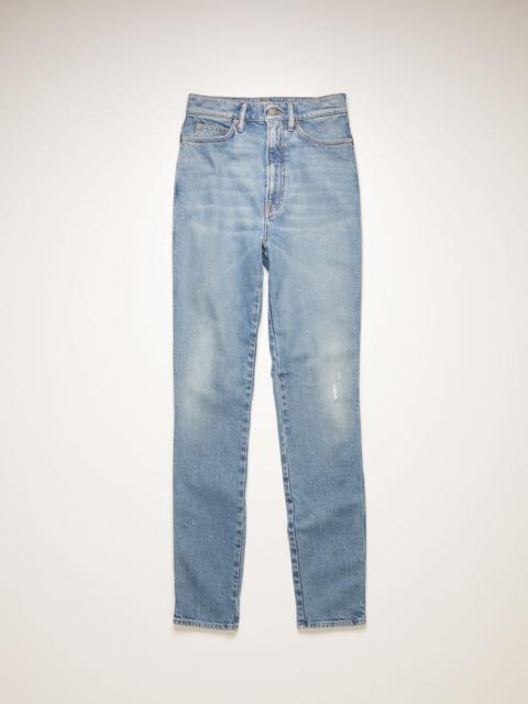 Acne Studios Super high-rise skinny jeans mid blue