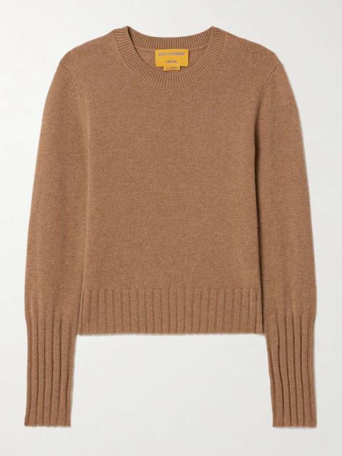 Shrunken cashmere sweater