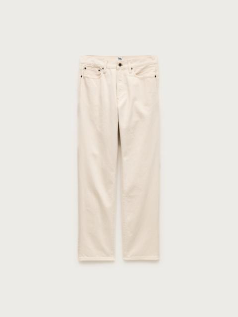 J.CREW Classic Straight jean in natural seeded denim