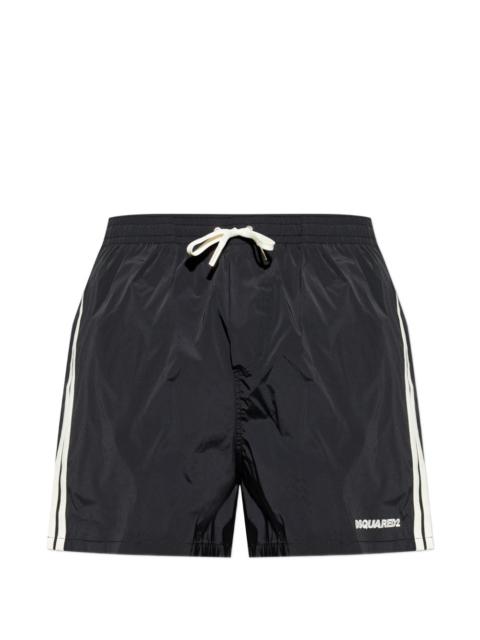 DSQUARED2 stripe swim shorts