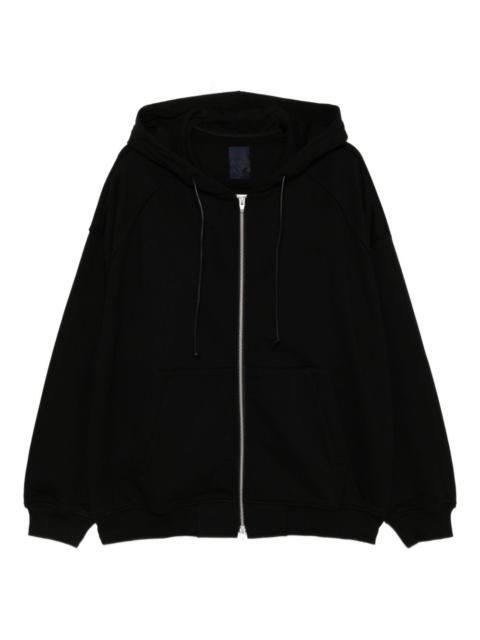 JUUN.J x Brandlised zip-up hoodie