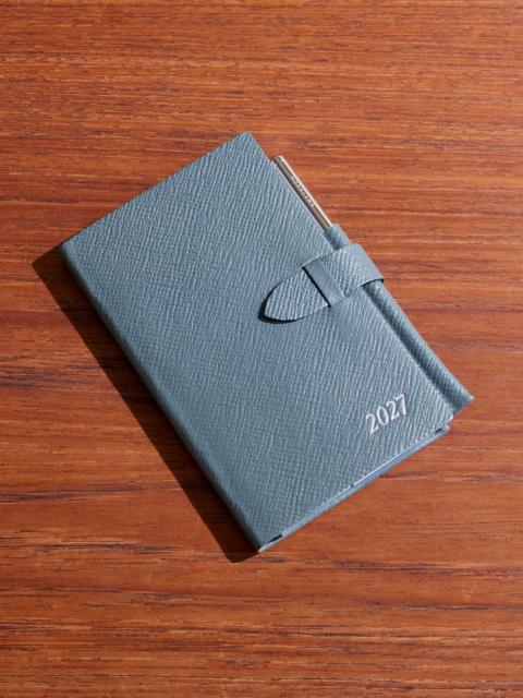 Smythson Cross-Grain Leather Notebook