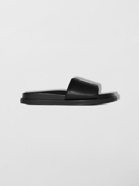 AMIRI LEATHER SLIDE