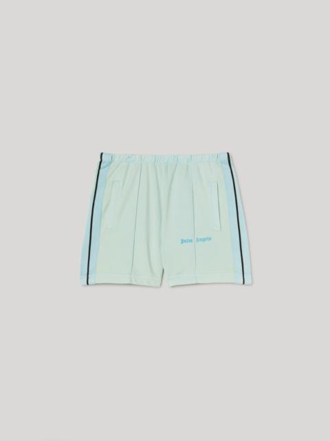 Palm Angels FLUO GREEN TRACK SHORTS