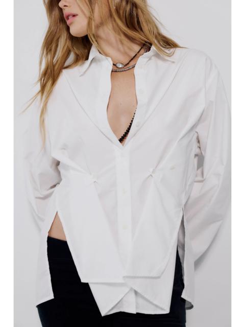 FREE PEOPLE We The Free Many Ways Solid Button Down