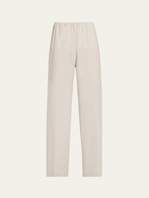 Vince High-Waist Cotton Bias Pants