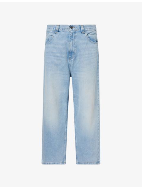 Carhartt WIP Brandon Straight-Leg Cotton Denim Jeans