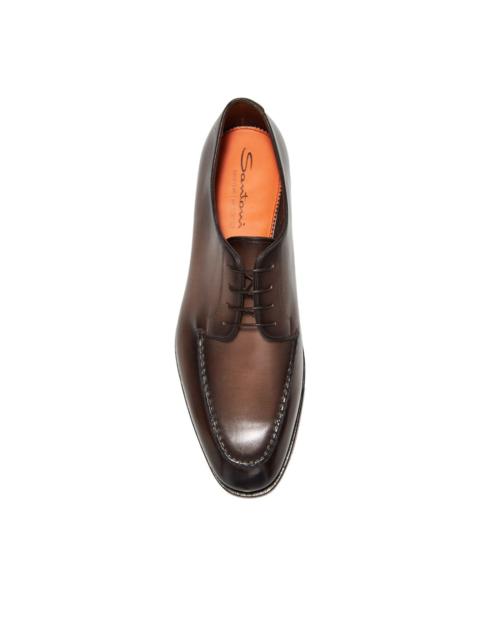 Santoni lace-up derby shoes