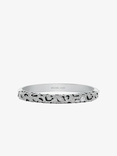 MICHAEL KORS Pavé Leopard Bangle
