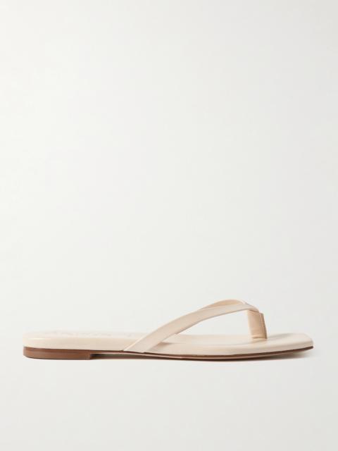 Aeyde Renee Leather Flip Flops