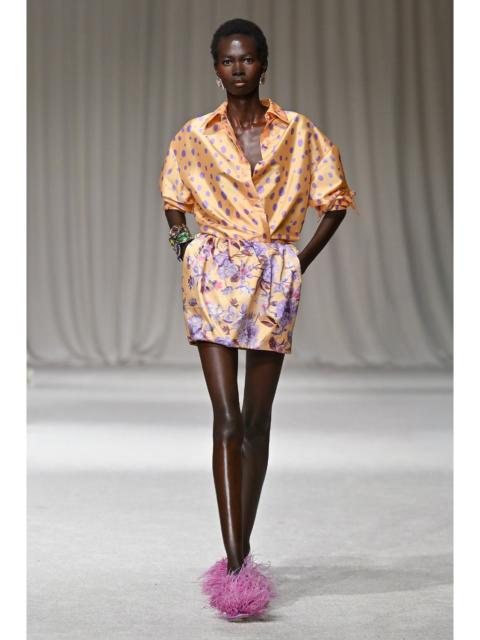 PatBO PEONY DOTS MINI SKIRT (RUNWAY)