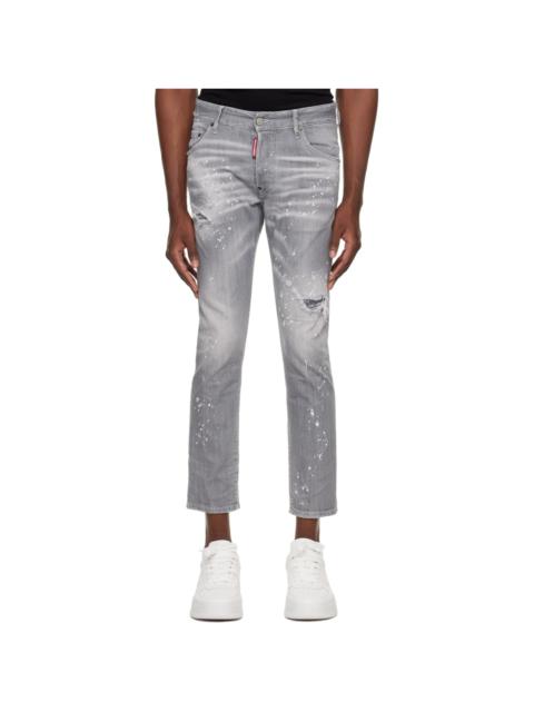 Gray Skater Jeans