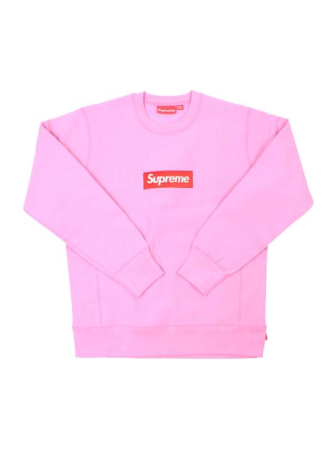Supreme Supreme Box Logo Crewneck 'Heather Pink'