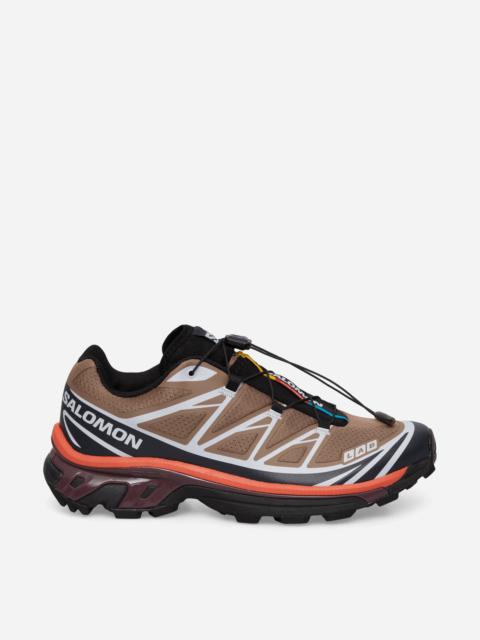 SALOMON XT-6 Sneakers Walnut / Maritime Blue / Huckleberry
