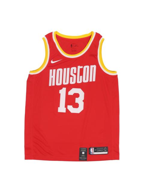 Men's Nike NBA Retro Basketball Jersey/Vest Houston Rockets James Harden No. 13 Red BQ8112-659